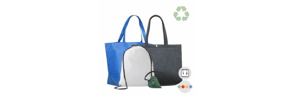 Recycling PET-Taschen & Beutel (RPET)