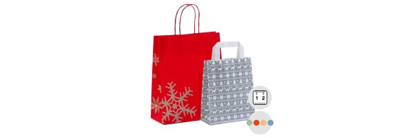 Weihnachtstragetaschen