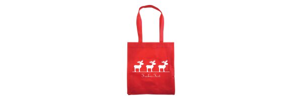 PP Non Woven Taschen zu Weihnachten