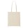 Stofftasche aus Canvas mit lange Henkel 38x42cm - natur
