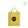 Non-Woven Tasche im Format 22x26 cm - gelb - bedruckt