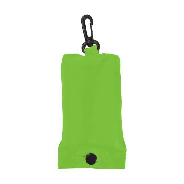 Faltbare Einkaufstasche 40x38 cm mit separatem Etui - grün