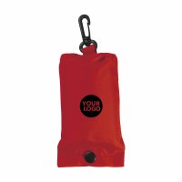 Faltbare Einkaufstasche im Etui - 40x38 cm - rot