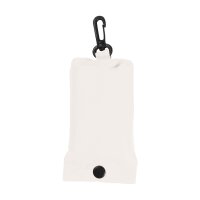 Faltbare Einkaufstasche 40x38 cm mit separatem Etui - weiss