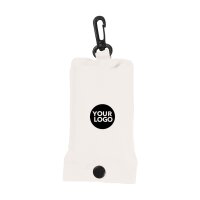 Faltbare Einkaufstasche im Etui - 40x38 cm - weiß