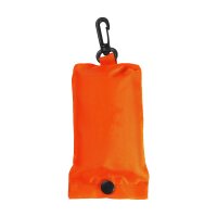 Faltbare Einkaufstasche 40x38 cm mit separatem Etui - orange