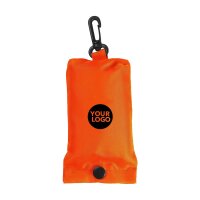 Faltbare Einkaufstasche im Etui - 40x38 cm - orange