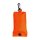 Faltbare Einkaufstasche 40x38 cm mit separatem Etui - orange