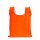 Faltbare Einkaufstasche 40x38 cm mit separatem Etui - orange bedruckt
