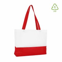 Non-Woven Shopper mit Boden- und Seitenfalte - Querformat...