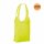 Shopper Non-Woven - Vliestaschen mit zwei langen Henkeln - Bodenfalte - Format 34+14x41 cm - limette