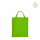 Non-Woven Mini Vliestaschen mit zwei kurzen Griffen - Format 22x26 cm - hellgrün