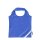 Faltbare Einkaufstasche Erdbeerform 38x38cm - blau - entfaltet