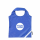 Faltbare Einkaufstasche in Erdbeerform - Format ca. 42x38 cm - blau