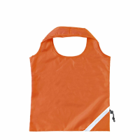 Faltbare Einkaufstasche in Erdbeerform - Format ca. 42x38 cm - orange