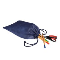Non-Woven Beutel - Format 25x30 cm - Ziehkordeln - weiß