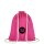 Baumwollrucksack - Format 38x46 cm - Tragekordeln - pink - bedruckt mit Logo