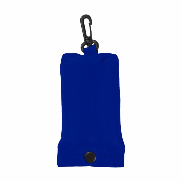 Faltbare Einkaufstasche 40x38 cm mit separatem Etui - dunkelblau