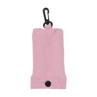 Faltbare Einkaufstasche 40x38 cm mit separatem Etui - rosa