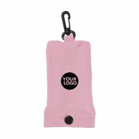 Faltbare Einkaufstasche im Etui - 40x38 cm - rosa