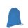 Non-Woven-Rucksack - Format 38x46 cm - Tragekordeln - hellblau
