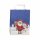 Weihnachtstasche Papier - 22+10x28 cm - Flachhenkel - VPE 250 Stück - Christmas Friends