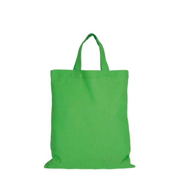 Mittelgroße Baumwolltasche 28x32 cm - grün
