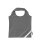 Faltbare Einkaufstasche Erdbeerform 38x38cm - grau - entfaltet