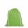 Rucksack aus Baumwolle - Format 38x42 cm - grün