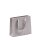 Exklusive Papiertasche - 24+08x20 cm - DeLuxe Royal UNI - grau