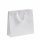 DeLuxe Papiertragetasche Royal UNI - Format 42+13x37 cm - weiß