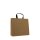 Papiertasche aus Kraftpapier DeLuxe 16x8x16 cm - braun