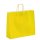 Farbige Papiertragetasche mit Papierkordel - Format 42+13x37 cm - je VPE 150 Stück - gelb