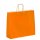 Farbige Papiertragetasche mit Papierkordel - Format 42+13x37 cm - je VPE 150 Stück - orange
