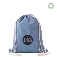 recycelter-baumwollrucksack-blau-meliert-bedruckt-logo