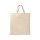 Baumwolltasche - Format 38x42 cm - kurze Griffe - natur