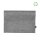 Laptoptasche aus RPET-Filz (recycelten PET-Flaschen) in grau - Format 37x26 cm - Vorderseite