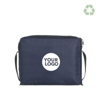 Kühltasche RPET - Format 19,5+14,5x14 cm - blau
