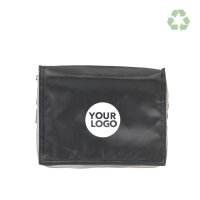 Kühltasche RPET - Format 19,5+14,5x14 cm - schwarz