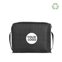 Kühltasche RPET - Format 19,5+14,5x14 cm - schwarz