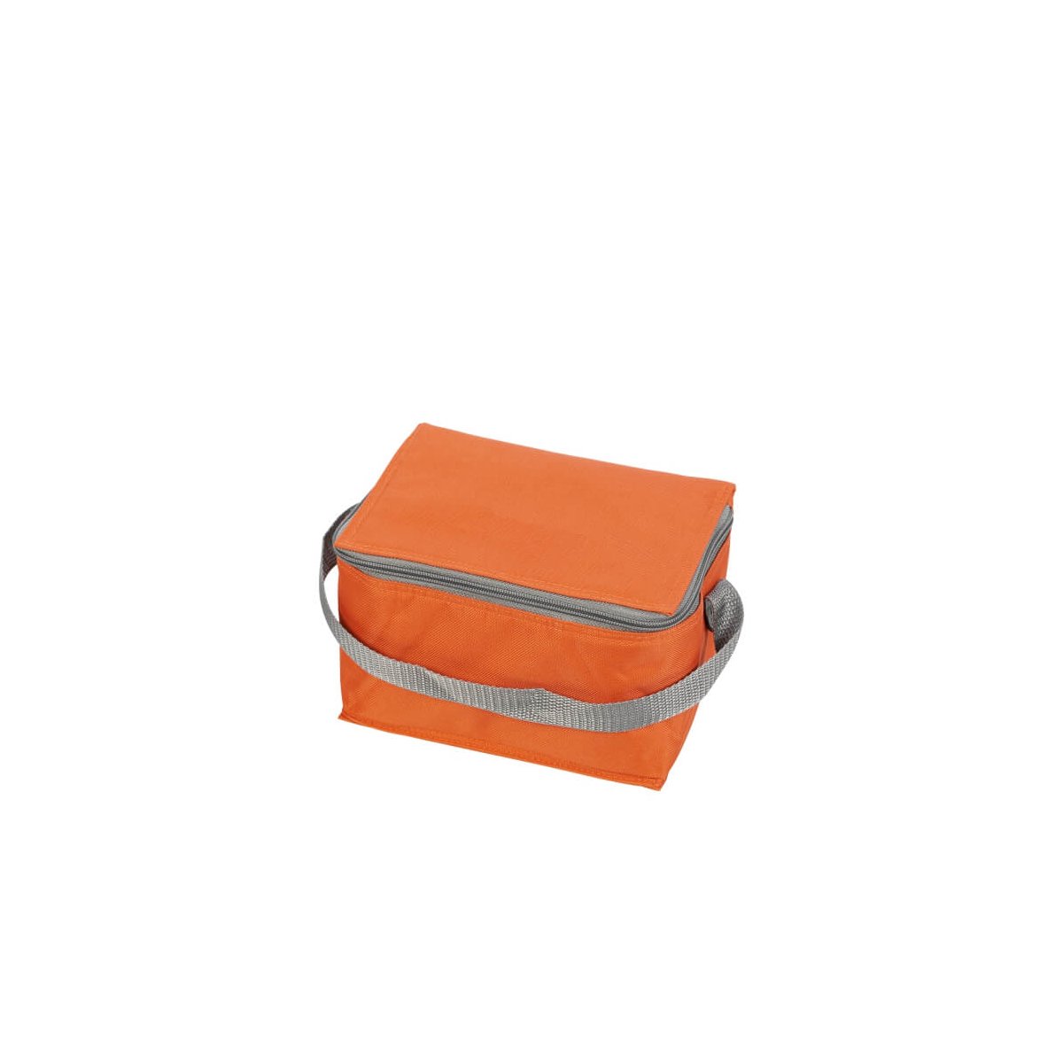 Kleine Kühltasche mit Trageriemen - orange