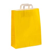 papiertragetaschen-flachhenkel-gelb-32x12x40cm