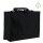 XXL Jumbo-Tasche Non-Woven mit breitem Boden 60x45x20 cm - schwarz