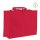 XXL Jumbo-Tasche Non-Woven mit breitem Boden 60x45x20 cm - rot