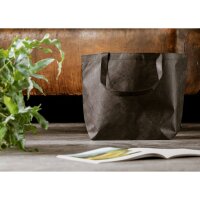 XL-Shopper - Format 51x33+20 cm - RPET-Vlies & lange Griffe - blau