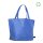 XL-Einkaufstasche RPET-Vlies - 51x20x33cm - grau - seitlich