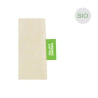 Bio-Baumwolltasche mit langen Henkeln - Standardformat ca. 38x42 cm - naturfarben