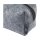RPET Stiftetui aus Filz - Format 20+5x5 cm - grau