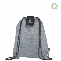 Rucksack aus recycelten RPET-Filz - Format 36x42 cm -...