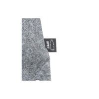RPET-Filz Rucksack - Format 36x42 cm - grau